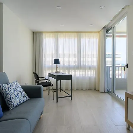 Renovado 1º Linea De Mar شقة San Agustín
